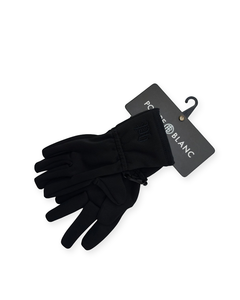 Poivre Blanc Stretch Fleence Gloves Black (1776-JRBY) дитячі рукавиці